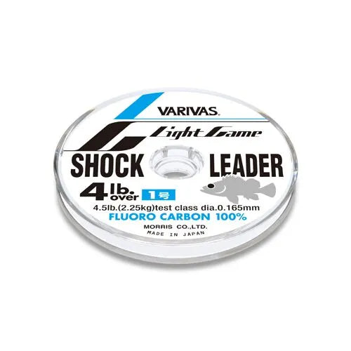 VARIVAS Light Game Shock Leader Fluorocarbon 0,165 мм 4 lb 30 м