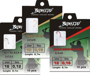 Lips TRAPER Bushido Aji BN konks nr.12 tamiil 0,14mm pikkus 70cm 10tk 31523
