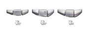 Lisaraskus NOGALES offset konksule 3,5g 3tk 112668