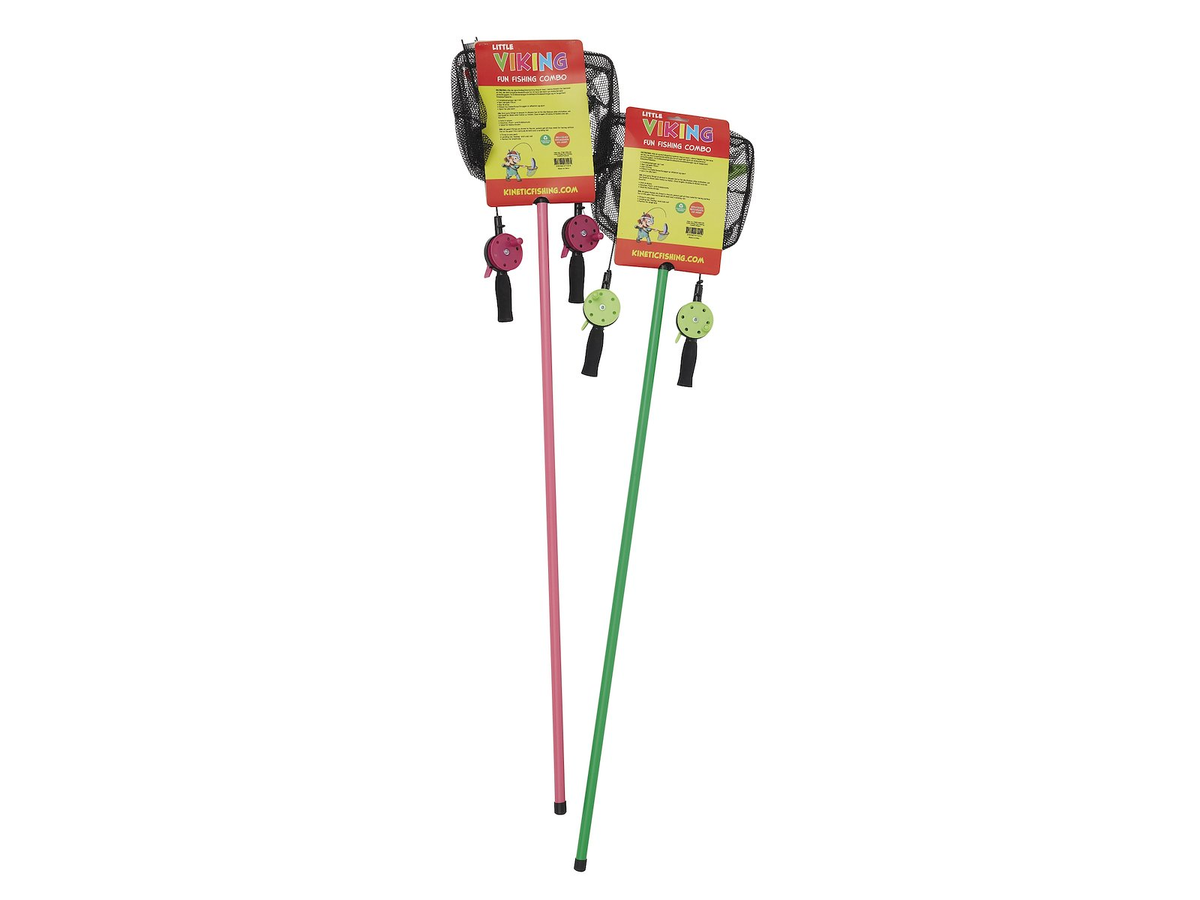 Little Viking Fun Fishing Combo 12pcs Green/Fuchsia D184-003-080