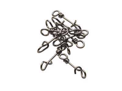 Lõks KINETIC Twist Lock #2 Black 10pcs F620-007-029