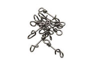 Lõks KINETIC Twist Lock #3 Black 10pcs F620-007-027