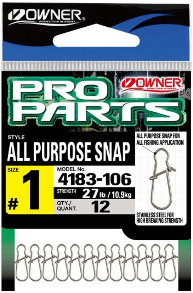 Lõks OWNER All Purpose Snap 4183-006 #00 8,9kg