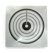 Märkleht Paper Targets (100tk) 14X14cm (valge/must 1-5) 00282336