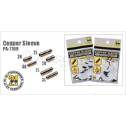 Metallrüüs PONTOON 21 Copper Sleeve,Black 3SL 1.8x1.2x7.5 20tk/pk PA-7779/3L