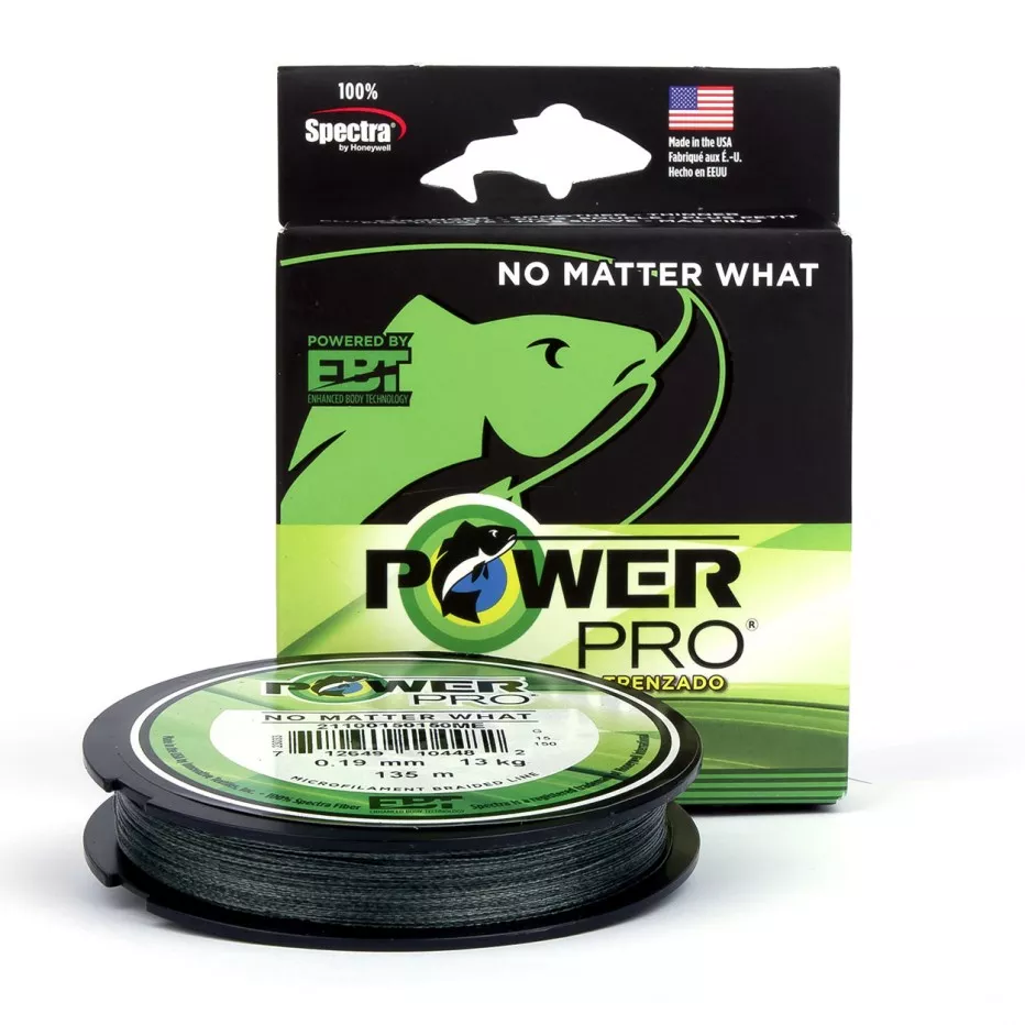 Nöör POWER PRO 135m 0,19mm 13kg Moss Green PPBI13519MG