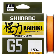 Nöör SHIMANO Kairiki G5 150m 0,13mm 4,1kg Orange LDM41UE130150H