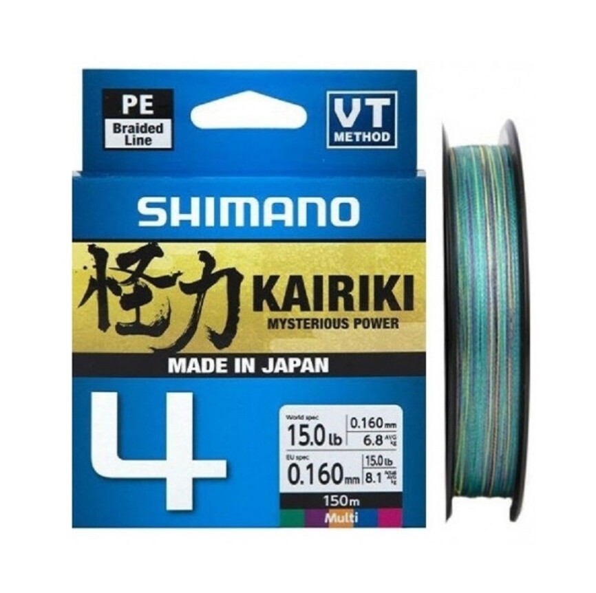Nöör SHIMANO Kairiki X4 150m Multicolor LDM54TE