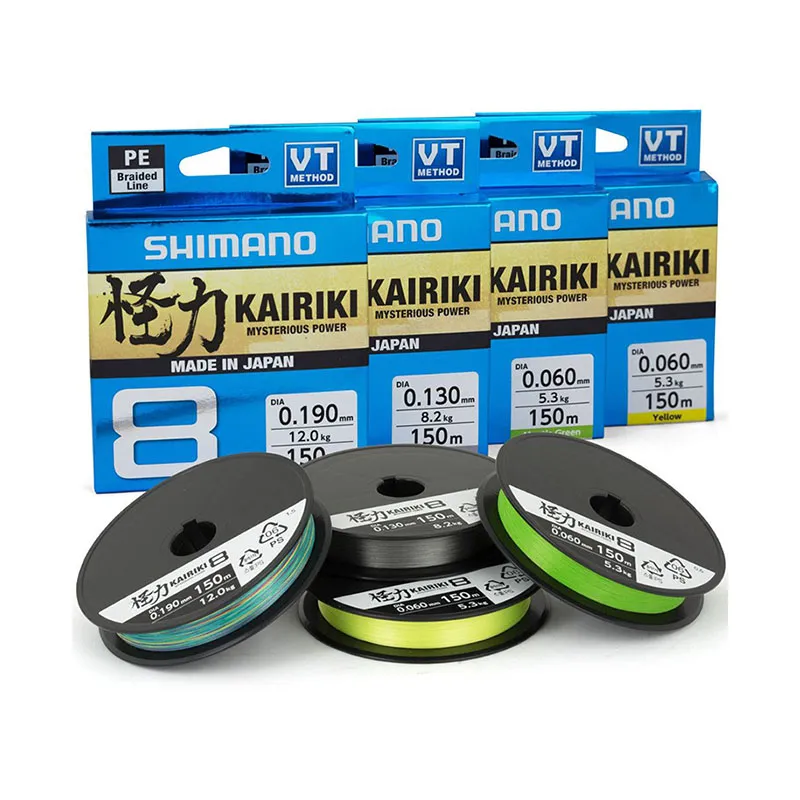 Nöör SHIMANO Kairiki X8 150m 59WPLA58