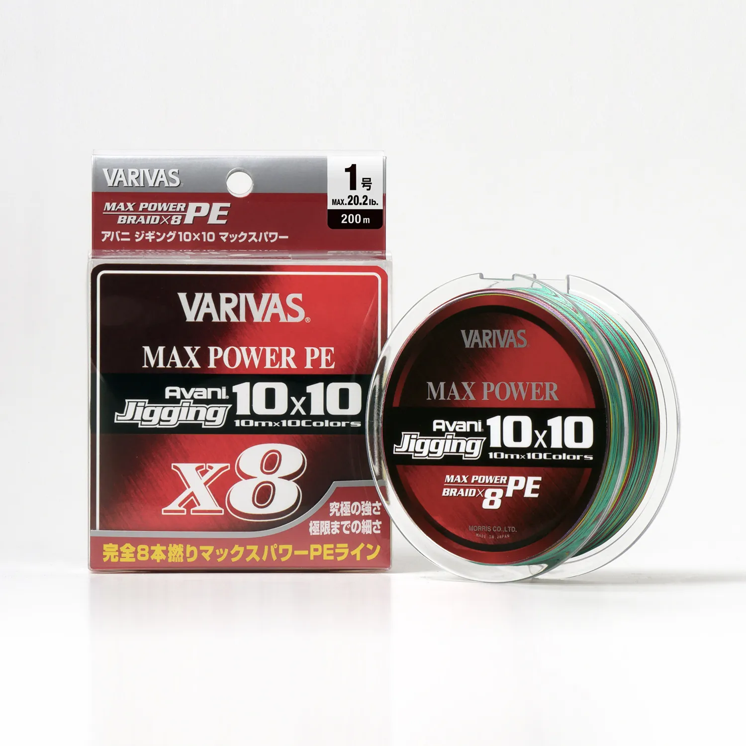 Nöör VARIVAS 10x10 Avani Jigging PE X8 AVANIJIGGI