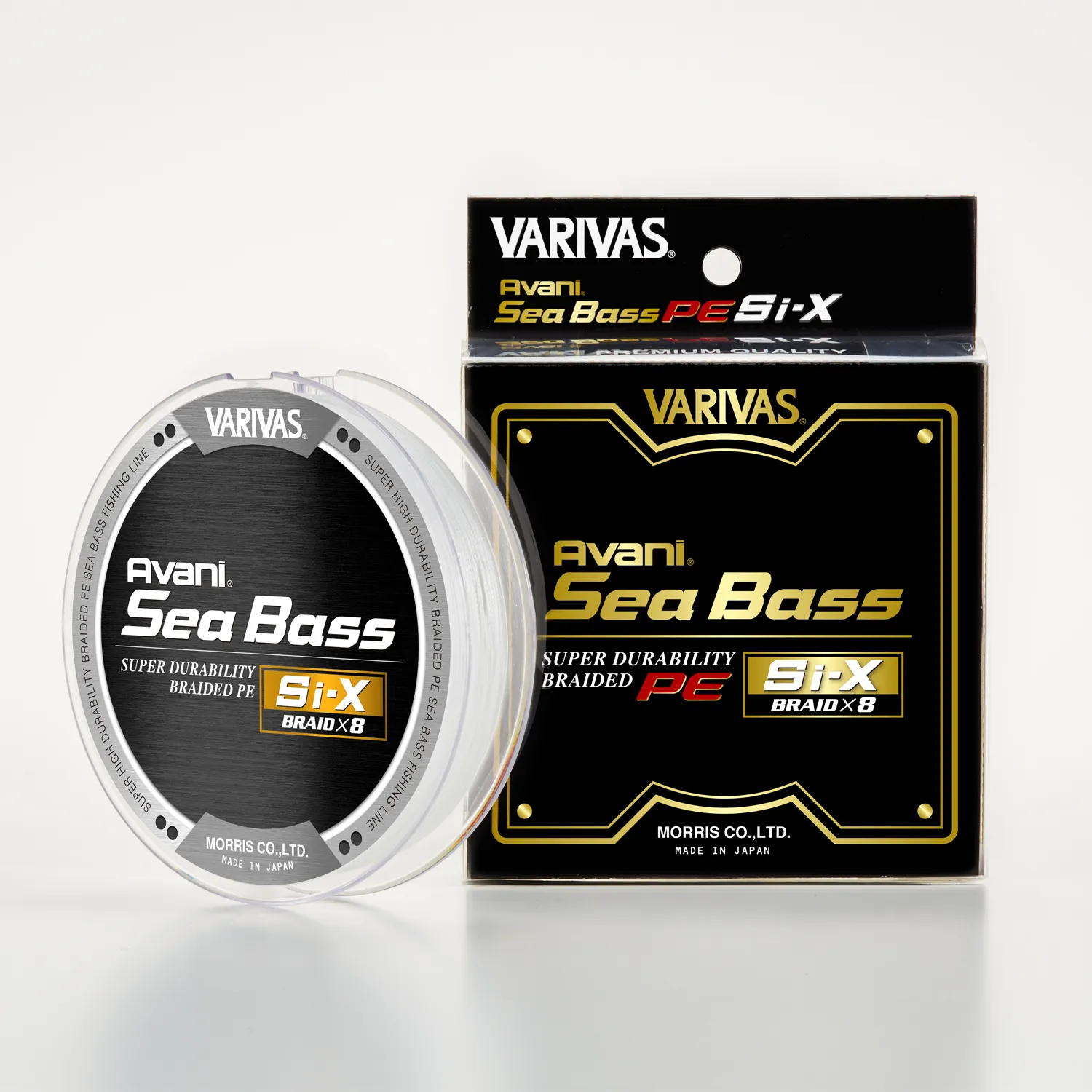 Nöör VARIVAS Avani Sea Bass Si-X PE X8 #0.8 (0,148mm) 18lb/8,16kg 150m white 105820