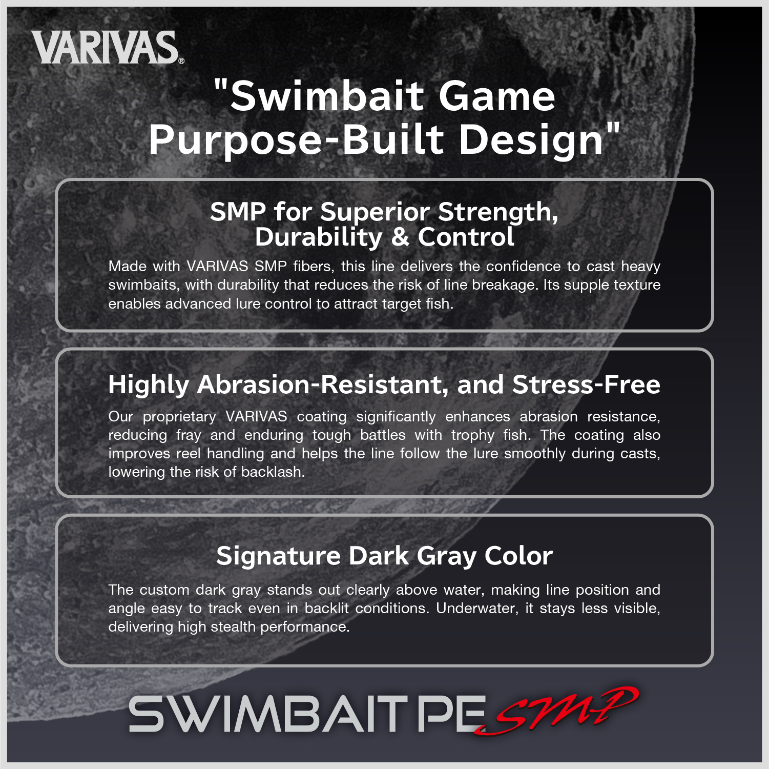 Nöör VARIVAS Swimbait PE SMP X8 100m VARSB