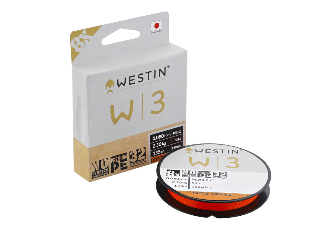 Nöör Westin W3 8-Braid Dutch Orange L008