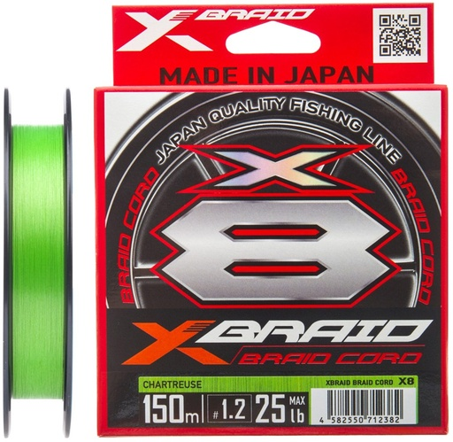 Nöör YGK X-Braid Braid Cord X8 150m #3.0/0.283mm 50lb 55450452