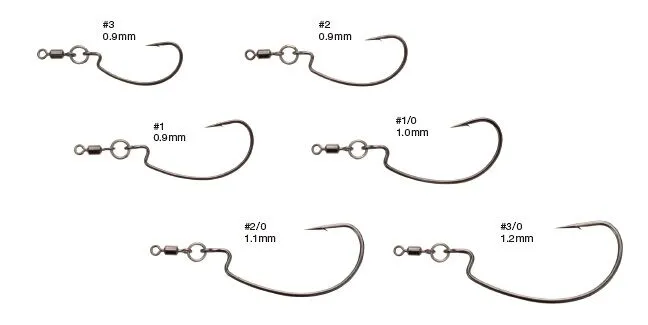 Offset konks GRAN NOGALES New Hooking Master Ring Offset 4tk 072627