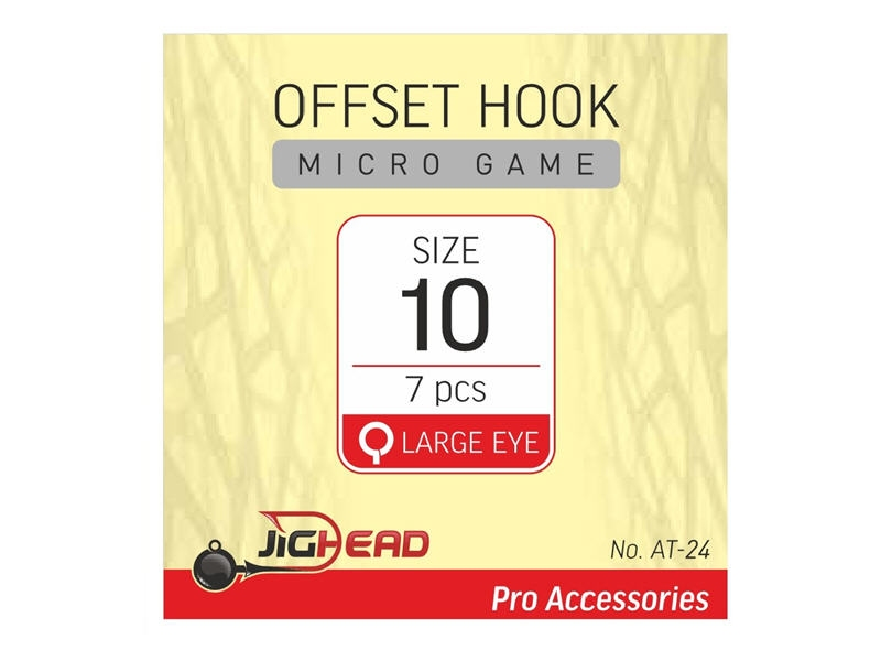 Offset Konks JIGHEAD Micro Game nr.10 7tk 082334