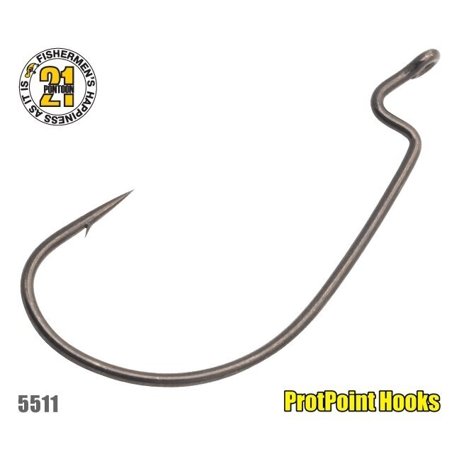 Offset konks PONTOON 21 5511 Teflon Coated