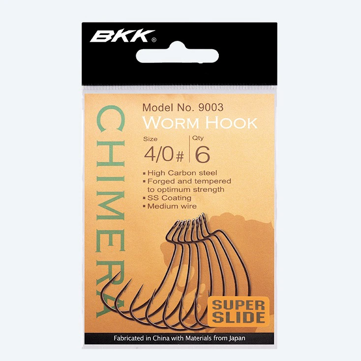 Offsetkonks BKK 9003 Chimera Worm Hook A-EW-931