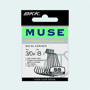 Offsetkonks BKK 9005 Muse Worm Hook A-EW-951