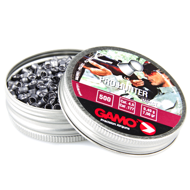 Õhkrelva kuulid GAMO Pro Hunter 250tk 0,49g. cal 4,5 6321924