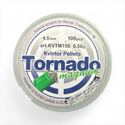 Õhkrelva kuulid Kvintor Tornado 4,5mm, 0,58g 100tk 00000616
