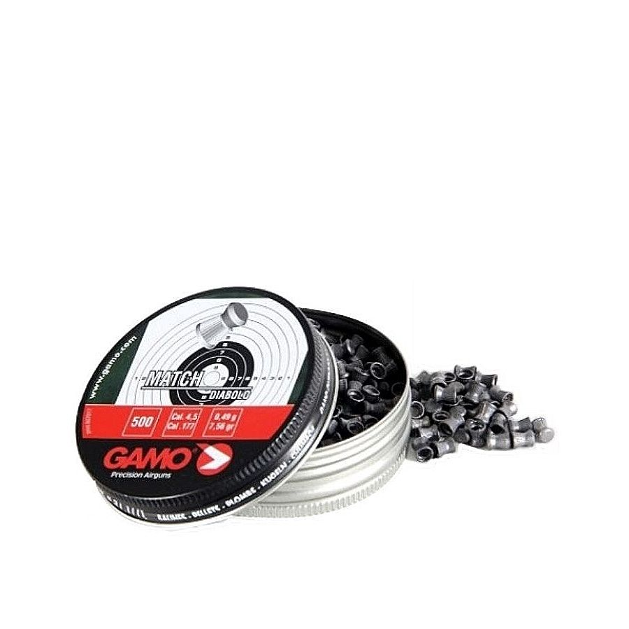 Õhupüssikuulid GAMO Match 4,5Cal x500 6320034 233305
