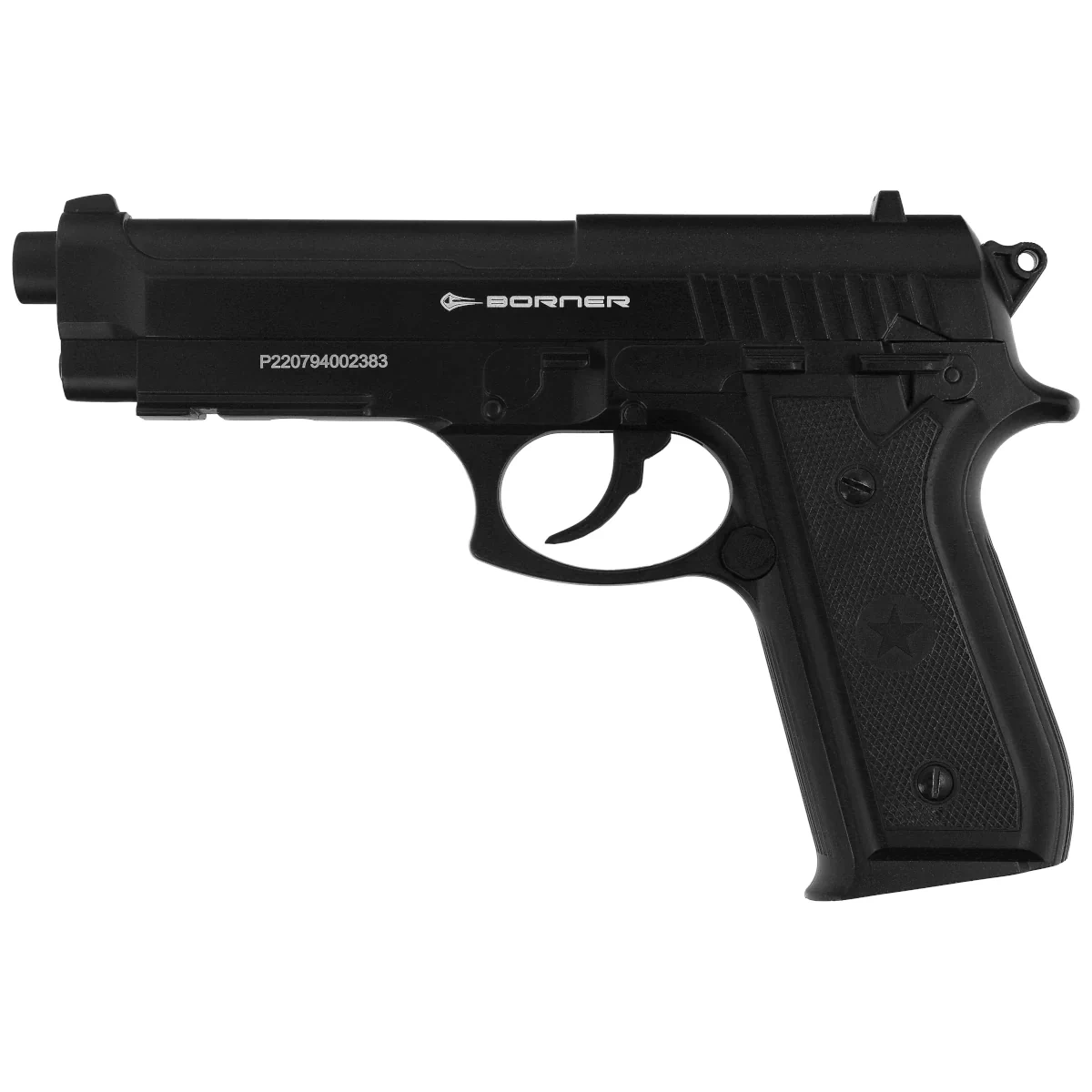 Õhupüstol CO2 BORNER 92М kal 4,5mm 120m/s 2-2022