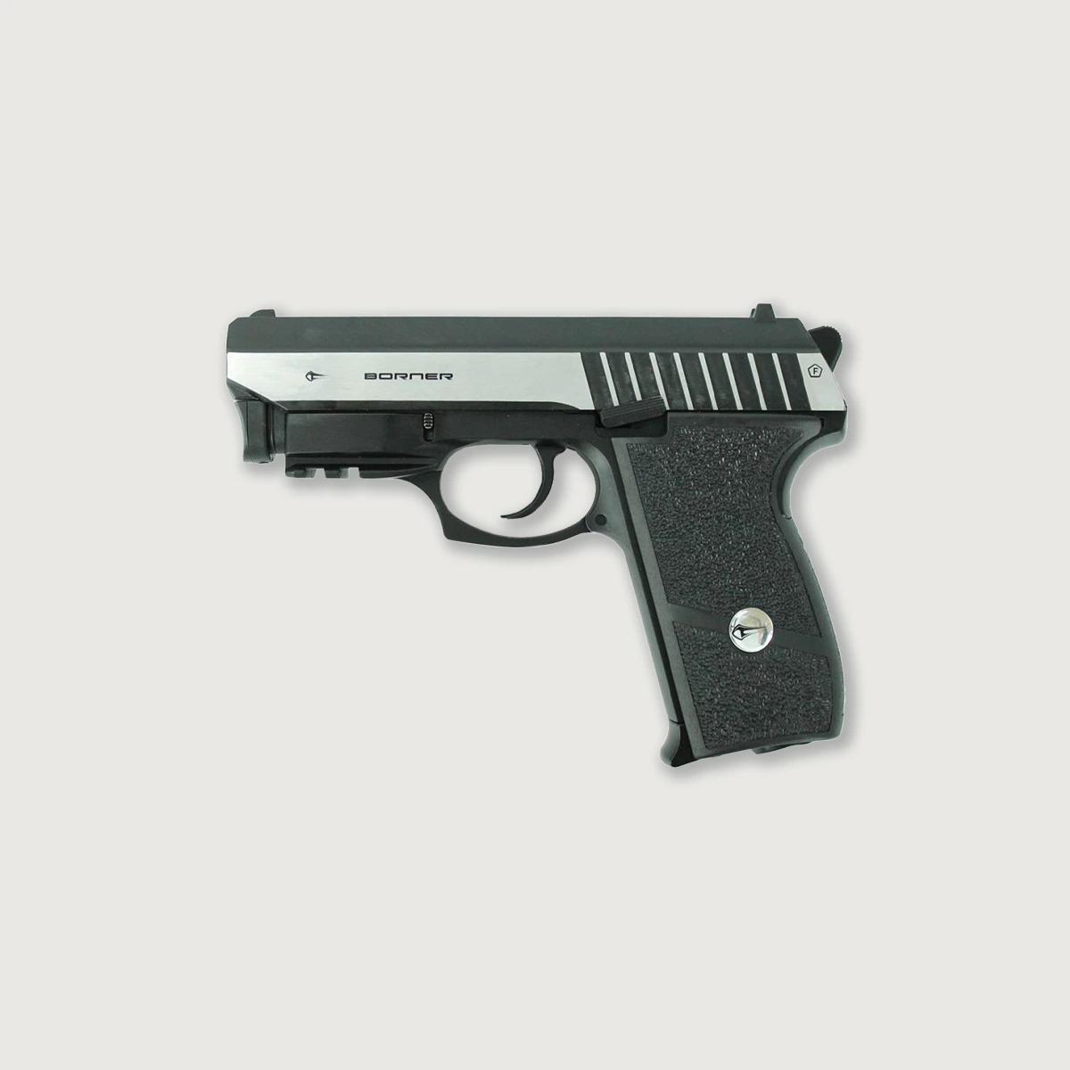 Õhupüstol CO2 BORNER Panther 801 (lasersihik) cal 4,5mm 120m/s 750g 8.4020