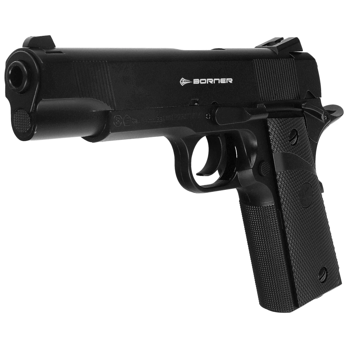 Õhupüstol CO2 Pistol BORNER Predator Elite  cal. 4,5 mm Bbs /Blow Back 00265478