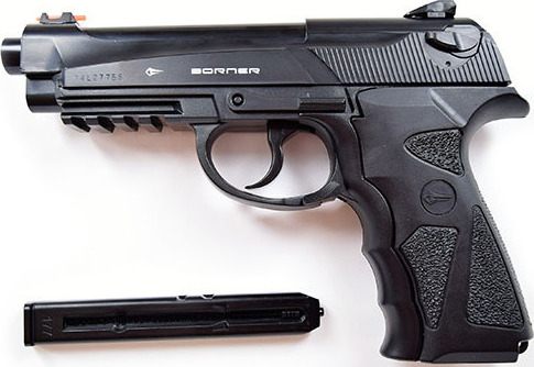 Õhupüstol CO2 Pistol Borner Sport 306 cal.4,5mm 120m/s 450g 0020140