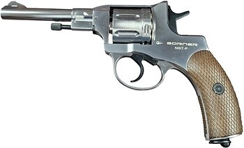 Õhupüstol CO2 Revolver Borner NGT Silver cal. 4.5 mm/pellets 00296762