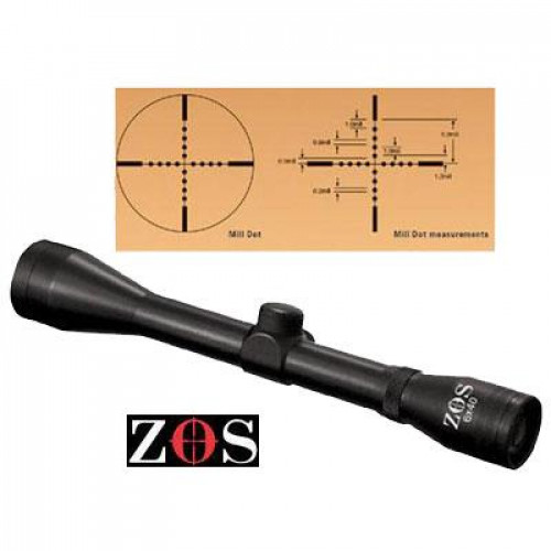 Optiline sihik NORIN õhupüssile ZOS 6x40 R6 MilDot 25mm HQ347