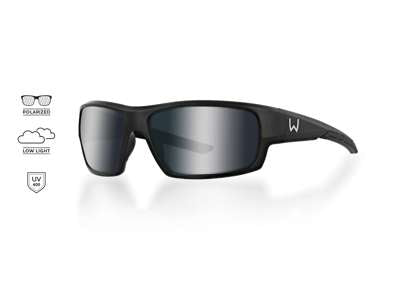 Päikeseprillid WESTIN W6 Sport 10 Matte Black - LB Brown LM Silver Flash AR Blue K01-721-OS