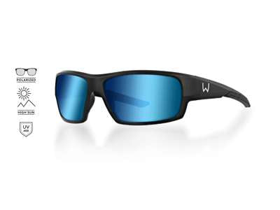 Päikeseprillid WESTIN W6 Sport 10 Matte Black - LB Smoke LM Blue AR Blue K01-720-OS