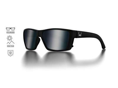 Päikeseprillid WESTIN W6 Street 100 Matte Black - LB Smoke LM Silver Flash AR Blue K03-724-OS