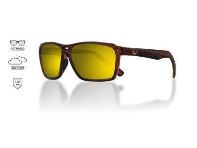 Päikeseprillid WESTIN W6 Street 150 Matte Brown Stripe - LB Brown LM Yellow AR Green K05-725-OS