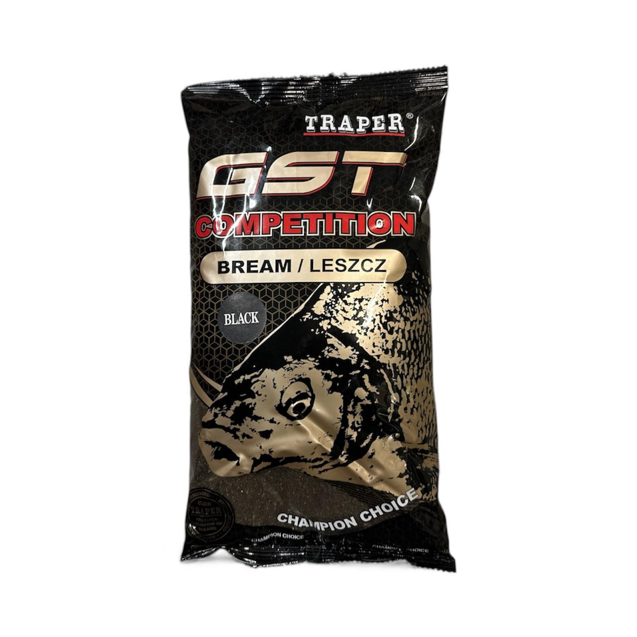 Peibutussööt TRAPER GST Competition 1kg Leszcz BLACK - new 2025 00277