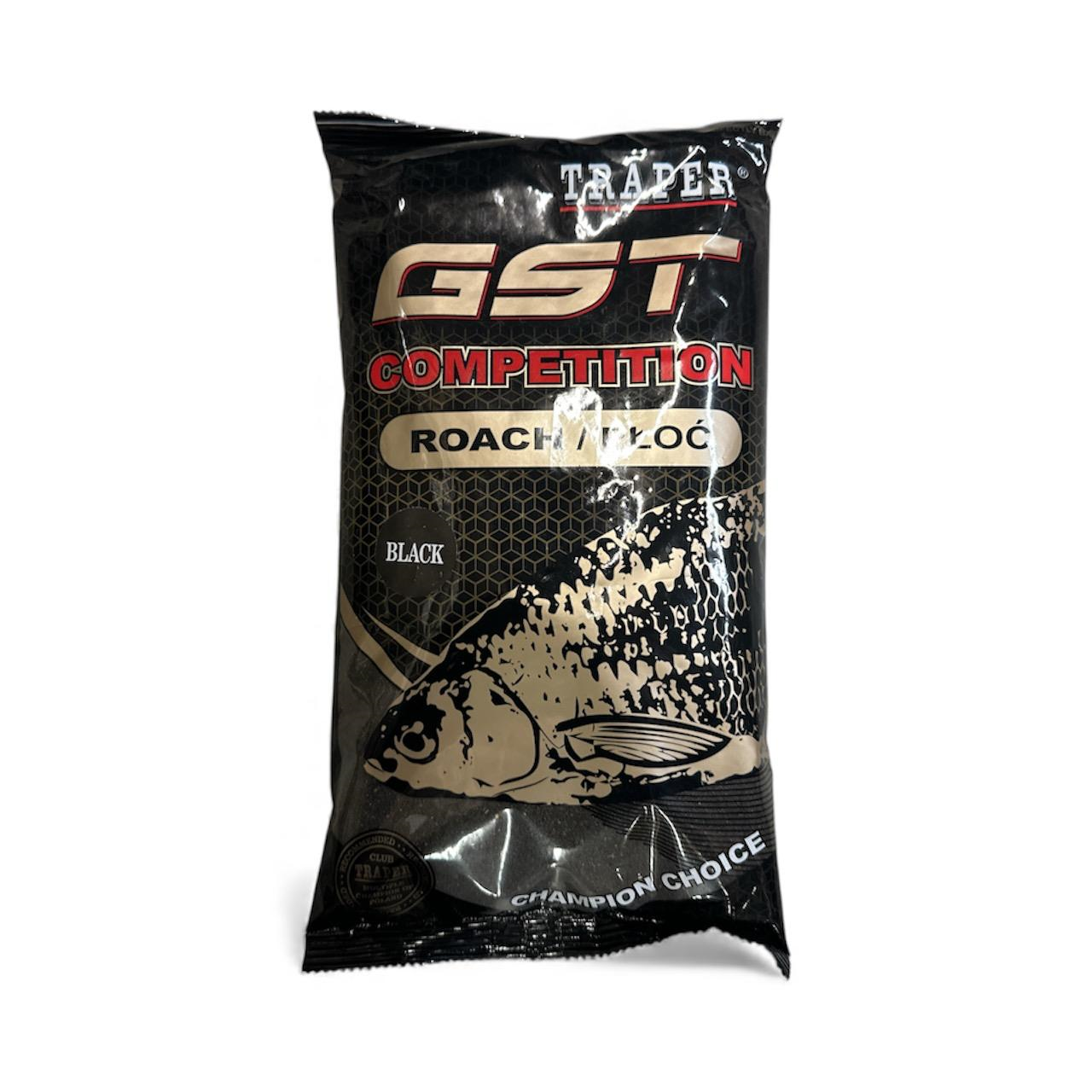 Peibutussööt TRAPER GST Competition 1kg Płoć BLACK - new 2025 00279