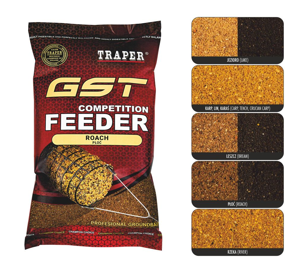 Peibutussööt TRAPER GST Competition Feeder Kar-Linask-Koger 1kg 00223