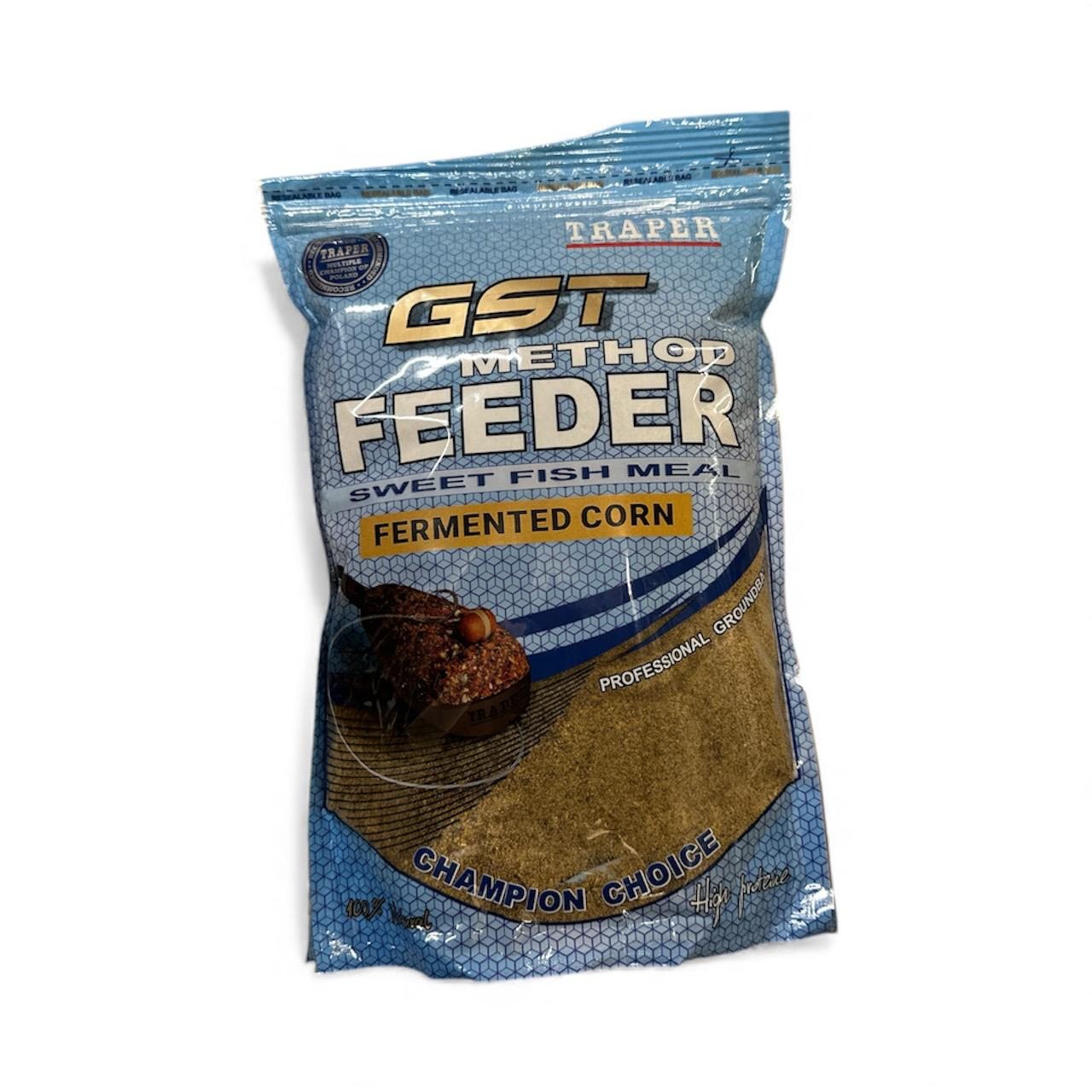 Peibutussööt TRAPER GST Method Feeder 1kg mais 00240