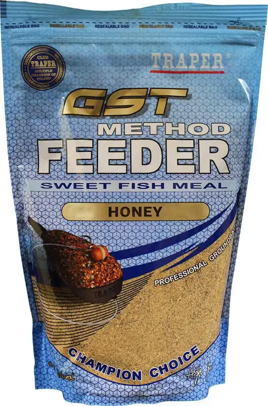 Peibutussööt TRAPER GST Method Feeder 1kg mesi 00242