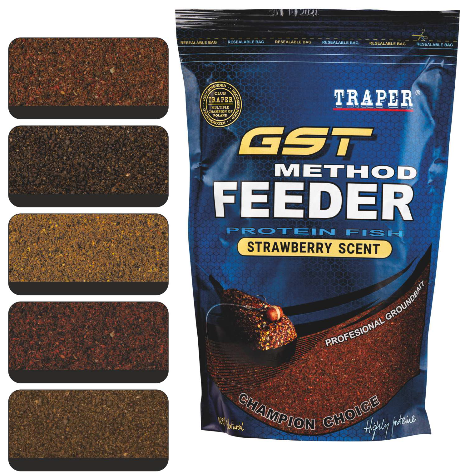 Peibutussööt TRAPER GST Method Feeder Vanilje 750g 00236