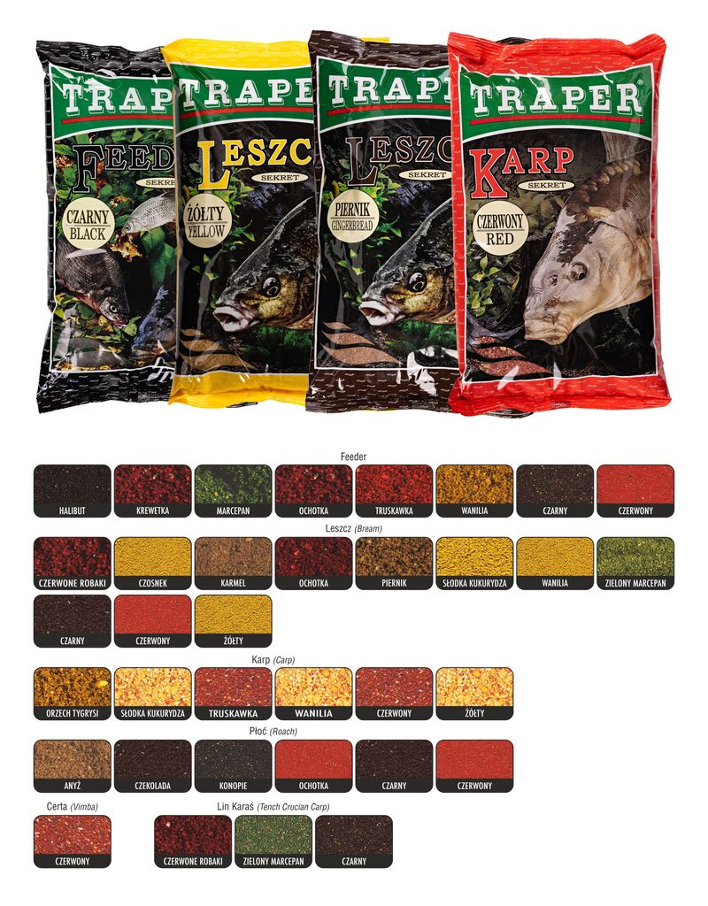 Peibutussööt TRAPER Sekret Vimb punane 1kg 00185