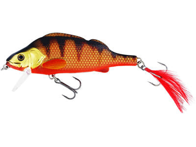 PERCY THE PERCH CRANKBAIT 10CM 20G FLOATING REAL MOTOROIL PERCH P039-1031-012