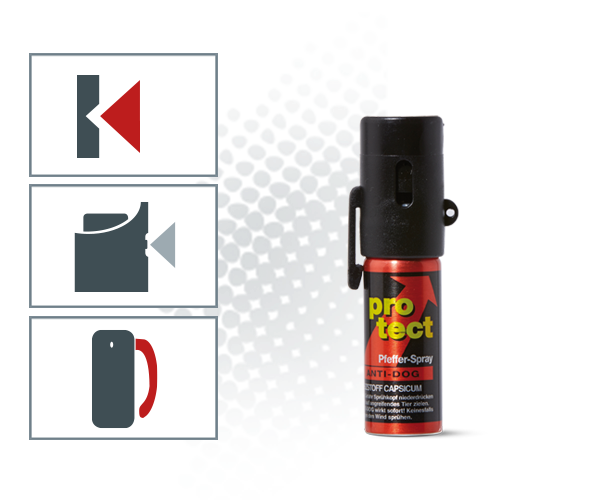 Pipragaas PROTECT Anti-Dog 15ml punane koonus 01430