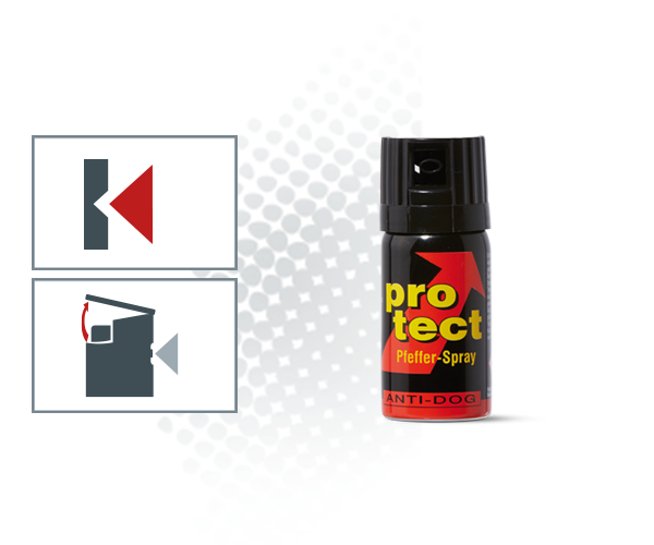 Pipragaas PROTECT Anti-Dog 40ml punane koonus 01440