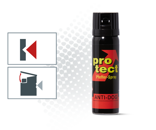Pipragaas PROTECT Anti-Dog 63ml punane koonus 01460