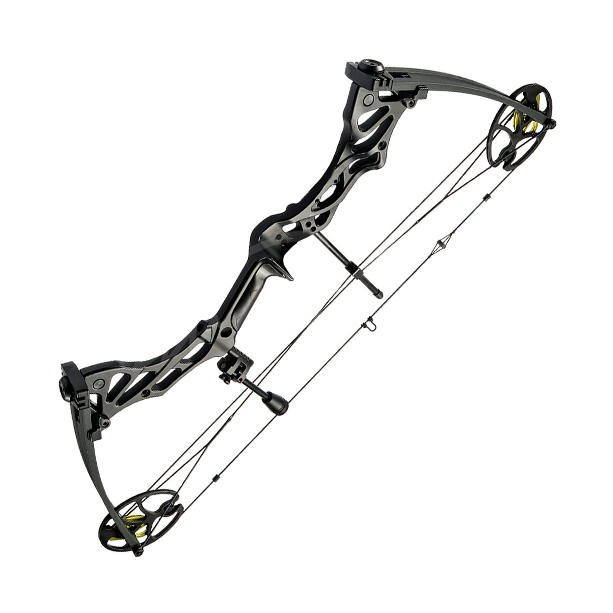 Plokkvibu Man Kung Fossil MK-NCB75BK 70 lbs. (BLACK RISER/ BLACK LIMB) 00206379