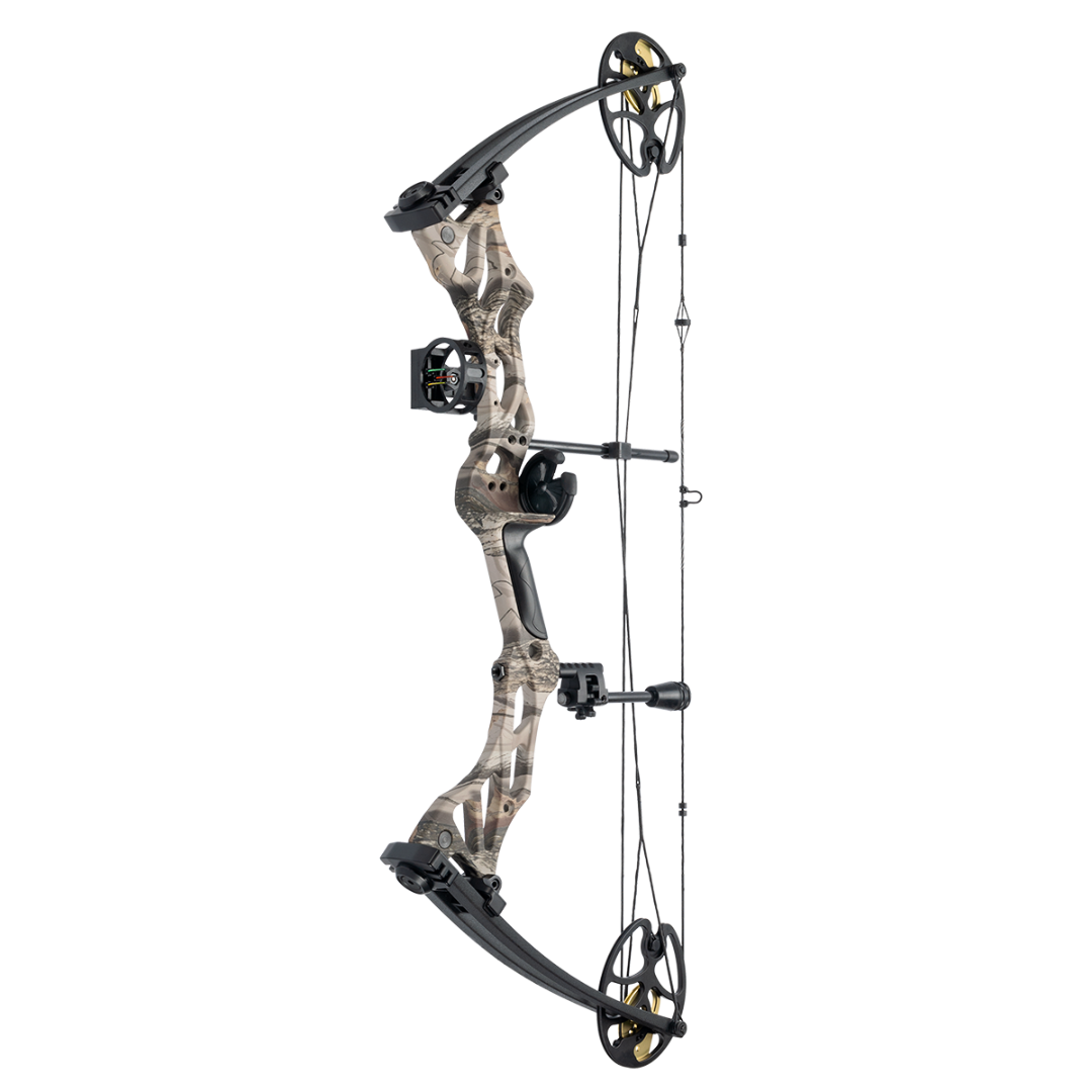 Plokkvibu Man Kung Fossil MK-NCB75GODC-KIT 70 lbs. (GOD CAMO RISER/ BLACK LIMB) 00206457