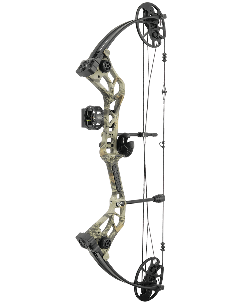 Plokkvibu Man Kung "Mastery" MK-CB60FC-KIT 60 lbs. (CAMO RISER/ BLACK LIMB) 00317921